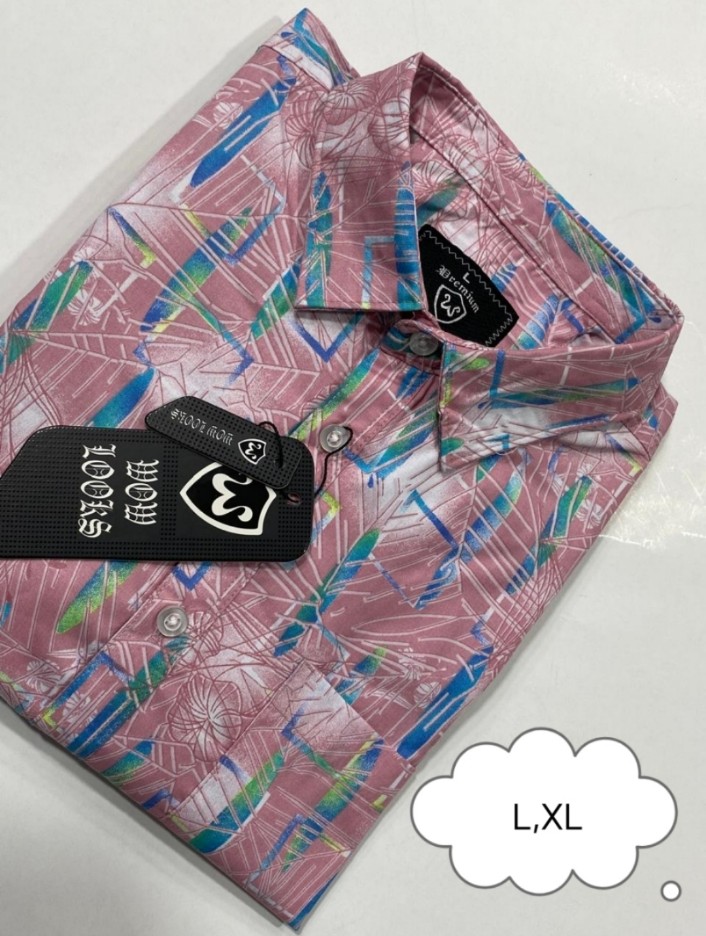 100% Premium Quality Full Sleeve Cotton Print Shirt pink Colour for Men's Price in Bangladesh | resellKori 100% Premium Quality Full Sleeve Cotton Print Shirt pink Colour for Men's Price in Bangladesh | resellKori