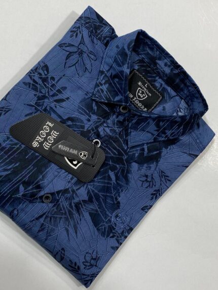 100% Premium Quality Full Sleeve Cotton Print Shirt Price in Bangladesh | resellKori