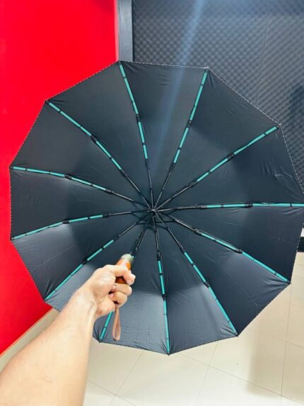 12 ribs umbrella with wood handle Price in Bangladesh | resellKori