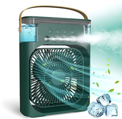3 In 1 Portable Fan USB Personal Air Cooler Mini Air Conditioner Price in Bangladesh | resellKori
