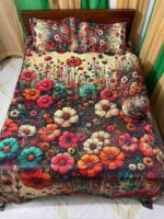 3D প্রিন্ট বেড শীট (৪ পিস সেট) Price in Bangladesh | resellKori