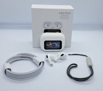 Airpods A9 Pro ANC Touch Screen Display Earbuds Price in Bangladesh | resellKori