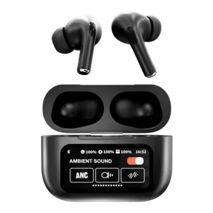 ANC Earbuds Touch Screen Display ( Black ) Price in Bangladesh | resellKori