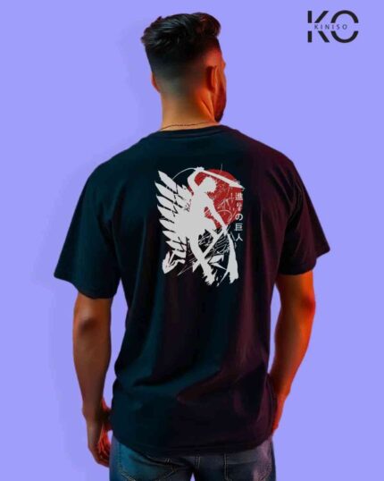 AOT Inspired Design “Levi Attack on Titan” Printed T-Shirts for Anime Lovers in Bangladesh Price in Bangladesh | resellKori