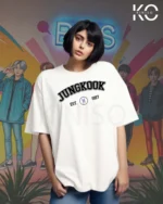 BTS Fan Apparel for ARMY – Junkook EST – Tshirt for Women Price in Bangladesh | resellKori