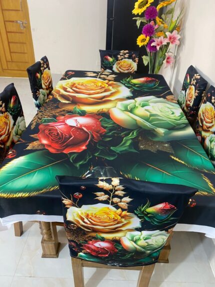China Premium 3D Print Table Cloth Set 3 Price in Bangladesh | resellKori