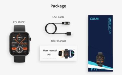 COLMI P71 Calling Smartwatch – Blue Color Price in Bangladesh | resellKori
