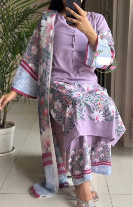 Coralina Pakistani inspaird 3 piece Price in Bangladesh | resellKori