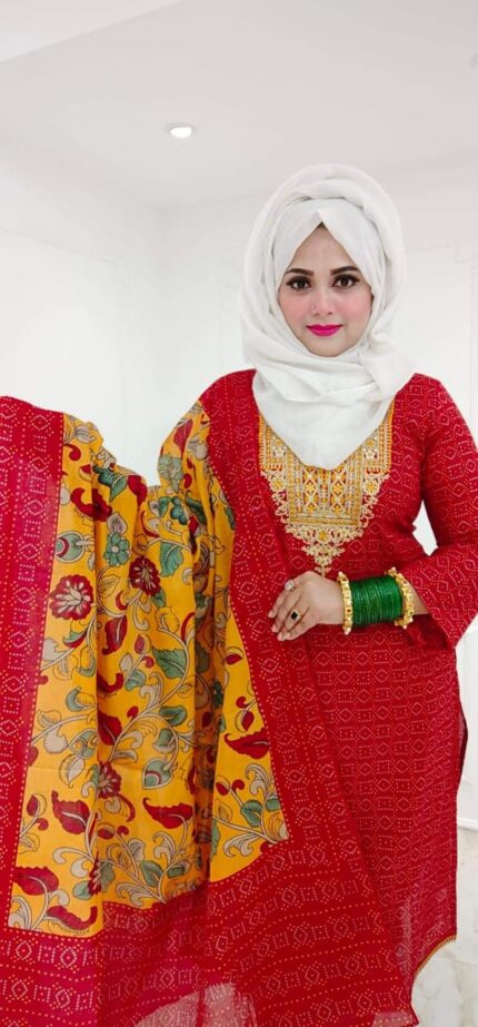 Cotton Print Three pcs code: noao Price in Bangladesh | resellKori