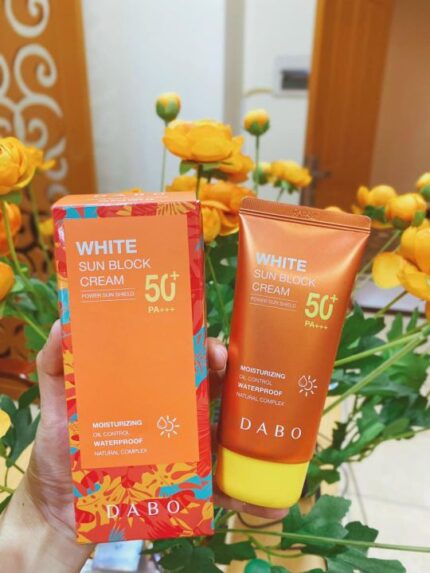 DABO White Sunblock Cream Power Sun Shield 50+ PA+++ 70ml Price in Bangladesh | resellKori