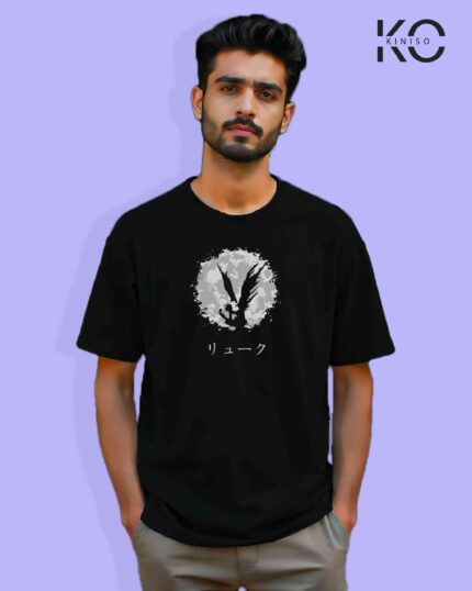 Death Note Inspired Design “Moon Ryuk” Printed T-Shirts for Anime Lovers in Bangladesh Price in Bangladesh | resellKori