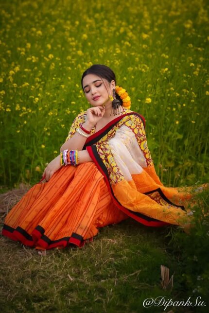 Digital Print Sharee with Blouse Price in Bangladesh | resellKori