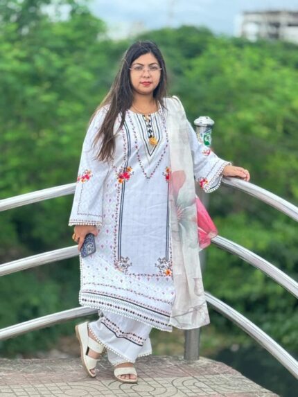 Digital Print Three Piece Price in Bangladesh | resellKori