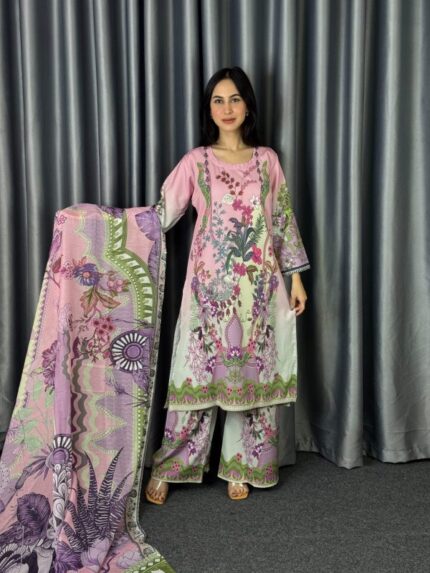 Digital Print Three Piece Price in Bangladesh | resellKori