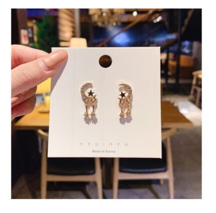 Drop Moon Earrings Dangle Earrings Jewelry for Women Girls. Price in Bangladesh | resellKori