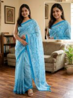 Embroidery Premium Half Silk Sharee. Price in Bangladesh | resellKori