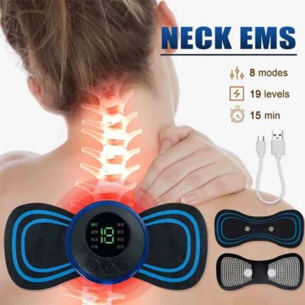 EMS Pocket Body Massager, EMS পকেট বডি ম্যাসাজার – ব্যথামুক্ত থাকুন, রিল্যাক্স থাকুন | MNK SHOP Price in Bangladesh | resellKori