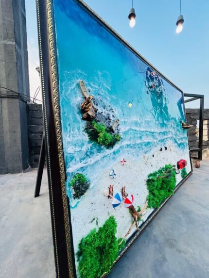 Epoxy Resin Ocean Art and decor Price in Bangladesh | resellKori