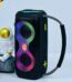 ET-312 Sub Bluetooth Speaker With rubber hand grip, AUX, USB, SD Card & FM Radio Supported Hi-Fi Sound Colorful RGB Lighting Party Bass Speaker Price in Bangladesh | resellKori