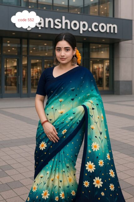 Exclusive Digital Print Saree Price in Bangladesh | resellKori