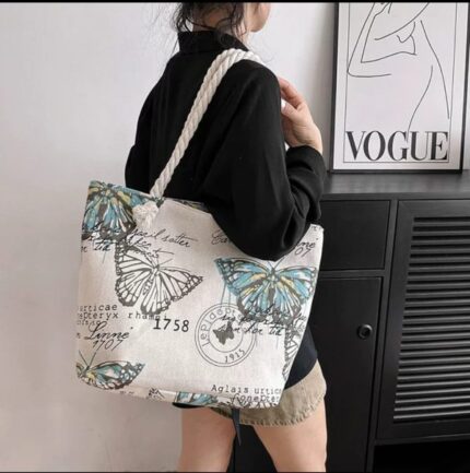 Floral canvas bag Price in Bangladesh | resellKori