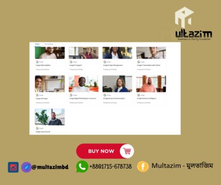 Google Professional Certificates Courses Through Coursera Price in Bangladesh | resellKori
