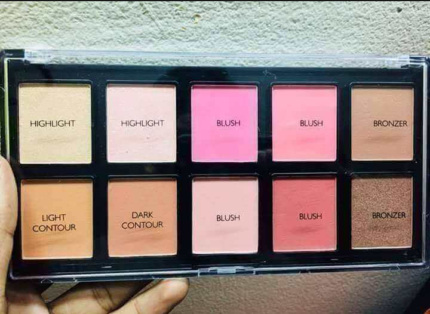 Highlighter blush contour palette Price in Bangladesh | resellKori