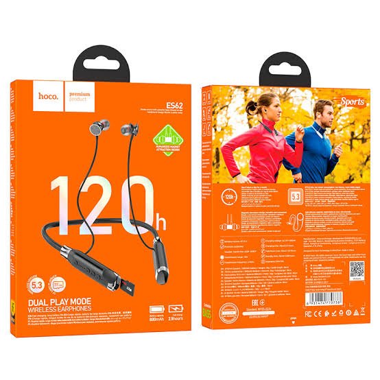 Hoco ES62 Pretty Dual Play Mode Neckband Bluetooth Earphone Price in Bangladesh | resellKori Hoco ES62 Pretty Dual Play Mode Neckband Bluetooth Earphone Price in Bangladesh | resellKori