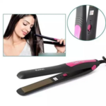 Kemei Km-328 Professional Hair Straightener - Black and Pink Price in Bangladesh | resellKori