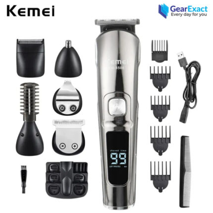 Kemei KM-8508 Multi-grooming kit 11-in-1 Beard, Hair, Body, and Face for Men Code : 8916 Price in Bangladesh | resellKori