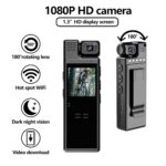 L9 Portable Body Camera 180° Rotating Lens Night Vision Price in Bangladesh | resellKori