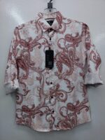 Men's Premium Floral Print Slim Fit Cotton Shirt Price in Bangladesh | resellKori