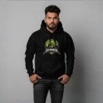 Men's premium printed hoodie (Black Price in Bangladesh | resellKori