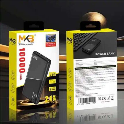 MKB PK10 2.1A 10000mah Power Bank Price in Bangladesh | resellKori