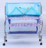 নিউ বর্ন বেবি দোলনা - new born baby dolna 501 ডাবল মশারী Price in Bangladesh | resellKori