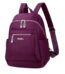Nylon Backpack Durable Waterproof Casual Shoulder Bag (purple) Price in Bangladesh | resellKori