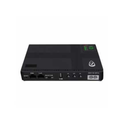PC Power PCMU1018 8800mAh Multifunction Mini UPS with PoE | 5V/9V/12V DC & 15V/24V PoE Output | Router UPS | ONU | IP Camera | Power Backup for Networking Devices | 1 Year...