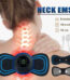 Portable Mini Electric Massager Neck Massager Sticker Cervical Massage Stimulator Pain Relief Back Meridian Price in Bangladesh | resellKori