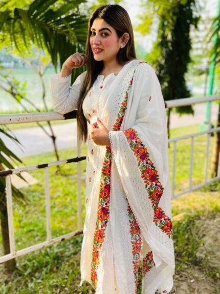 Premium computer printed cotton 3 Piece code:oiaa Price in Bangladesh | resellKori