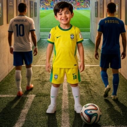 Premium Jersey kids Set (Brazil) Price in Bangladesh | resellKori