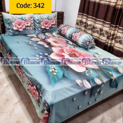 Premium Quality 3d Bedsheets four pieces set Price in Bangladesh | resellKori