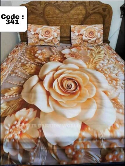 Premium Quality 3d Bedsheets four pieces set Price in Bangladesh | resellKori