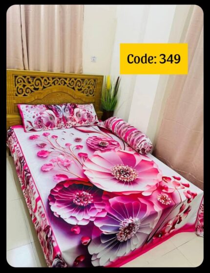 Premium Quality 3d Bedsheets four pieces set Price in Bangladesh | resellKori