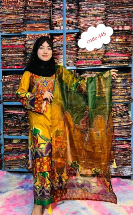 Premium quality Digital print 3 pcs code 445 Price in Bangladesh | resellKori