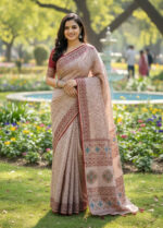 Premium Silk Boutique Skin Print Shari Price in Bangladesh | resellKori