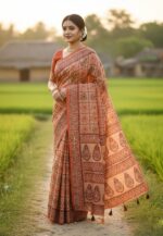 Premium Silk Boutique Skin Print Shari Price in Bangladesh | resellKori