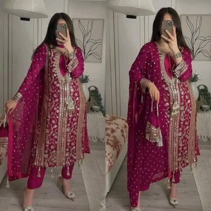 পাকিস্তানি পার্টি ওয়্যার থ্রি-পিস Price in Bangladesh | resellKori