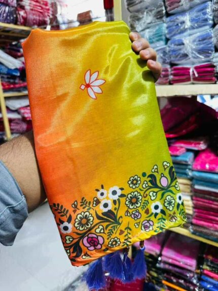 এক্সক্লুসিভ ডিজাইন ডিজিটাল প্রিন্ট শাড়ি Price in Bangladesh | resellKori
