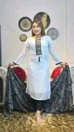 জর্জেট চুন্দ্রি ওড়না ভাইরাল ফোরপিস কালেকশন। Price in Bangladesh | resellKori