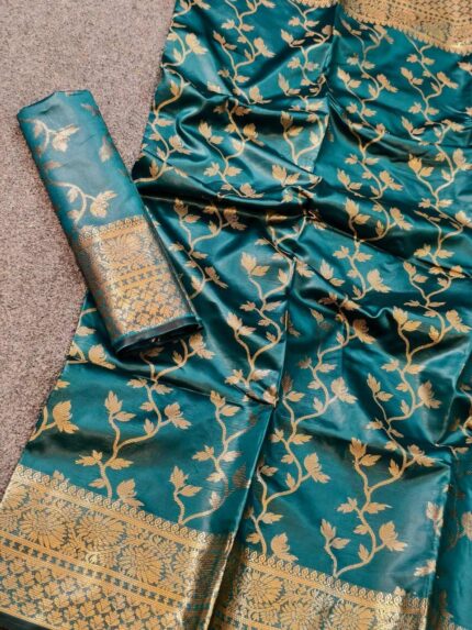 সফট সিল্ক কাশ্মেরী কাতান শাড়ি Price in Bangladesh | resellKori